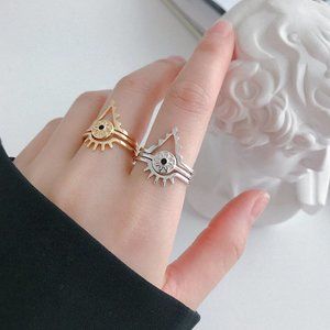 925 sterling silver series combination 3 rings